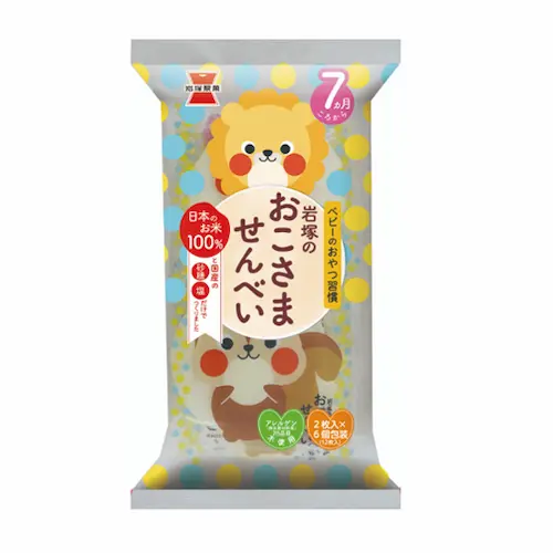 Iwatuka Kids Senbei 12P