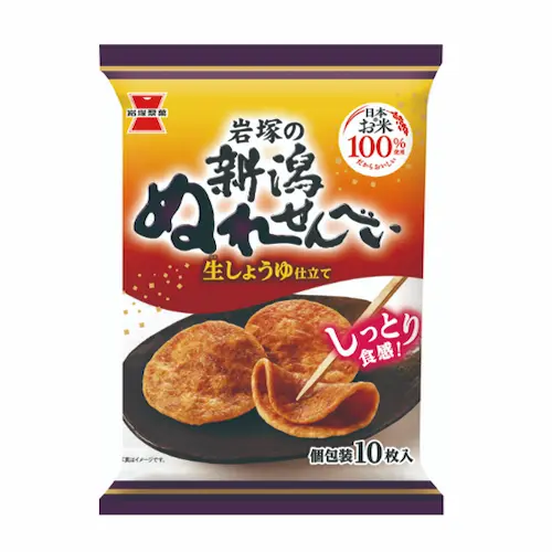 Niigata Soft Soy Senbei 10P