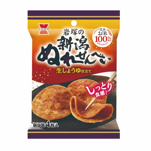 Niigata Soft Soy Senbei 4P