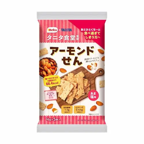 Tanita Shokudo Almond Senbei