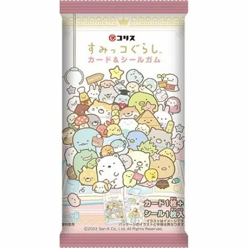 Sumikkogurashi Card & Seal Gum