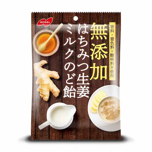 Honey Ginger Milk Throat Candy