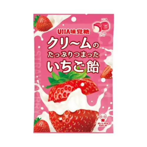 Strawberry Candy Filled With Cream