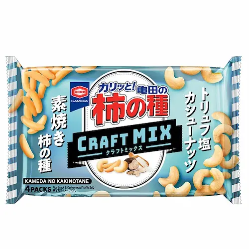 Kameda Kakinotane Craft Mix With Cashews