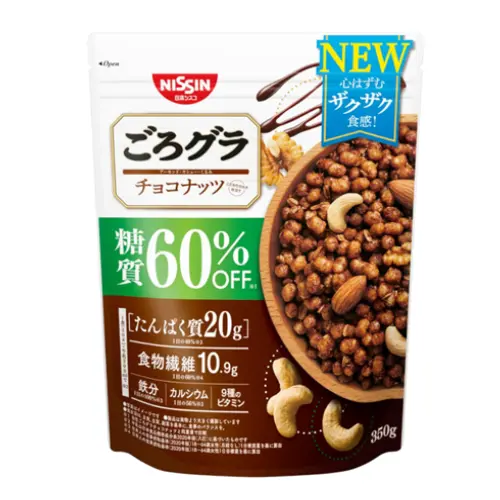 Gorogura 60% Less Sugar Chocolate Nuts