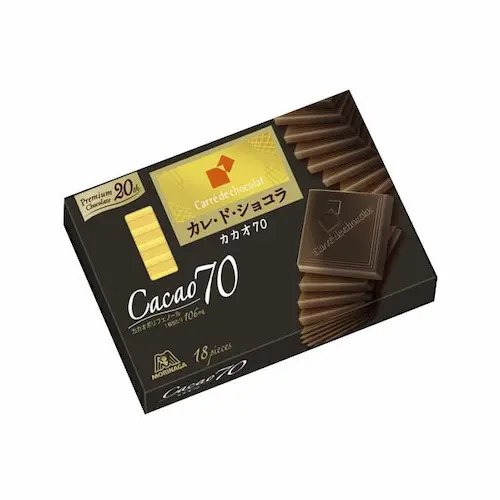 Carré De Chocolat Cacao 70