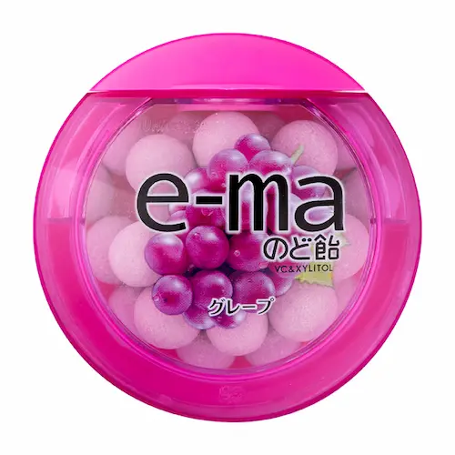 E-Ma Throat Candy Container Grape
