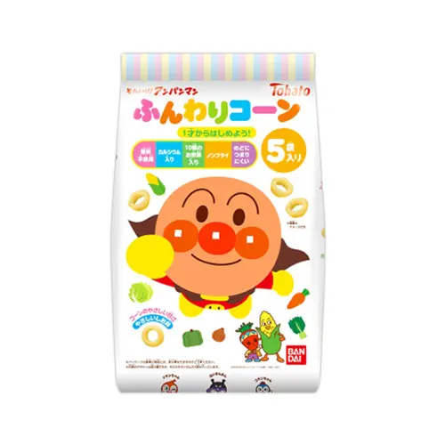 Anpanman Fuwafuwa Corn Yasashii Shio 5P
