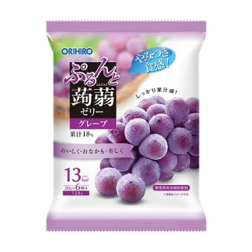 Konnyaku Jelly Pouch 6P Grape