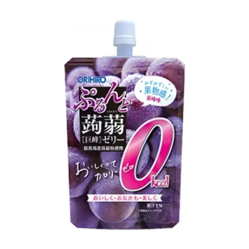 Konnyaku Jelly Standing Calorie Zero Grape