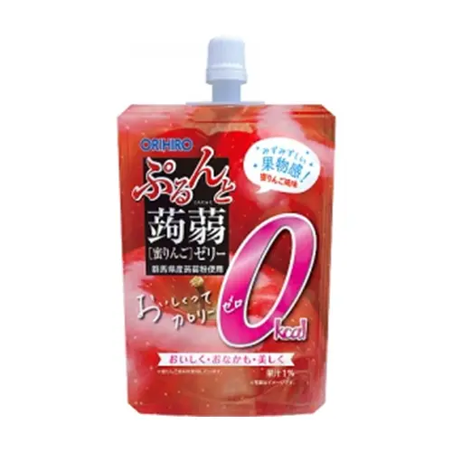 Konnyaku Jelly Standing Calorie Zero Honey Apple