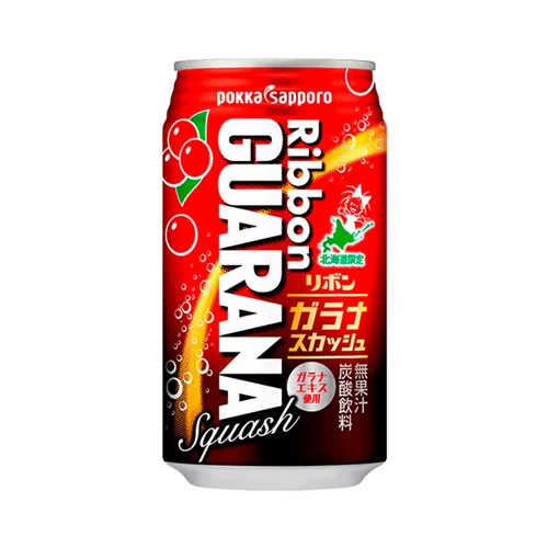 Ribbon Guarana Squash Can 350Ml