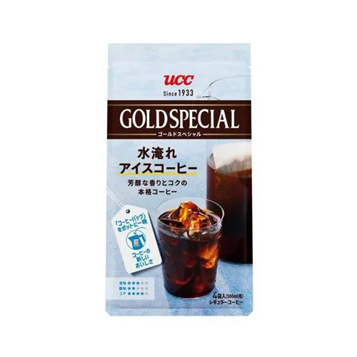 Ucc Gold Special Coffee Pack Water Drip Ice Coffee