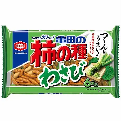 Kameda Kakinotane Wasabi 6P