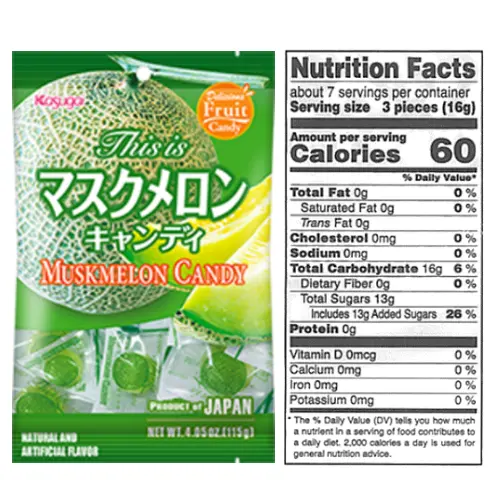 This Is Musk Melon Candy