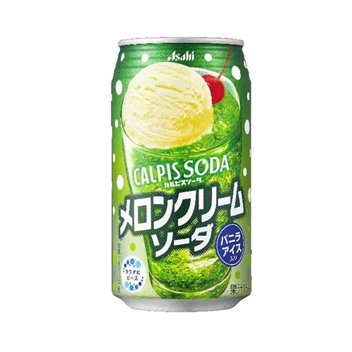 Calpis Melon Cream Can 350Ml