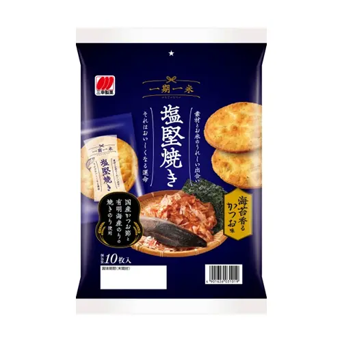 Katsuo Seaweed Hard Rice Cracker