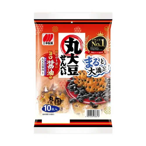 Soybean Rice Cracker Sweet Soy