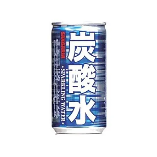 Carbonated Water Can 185Ml