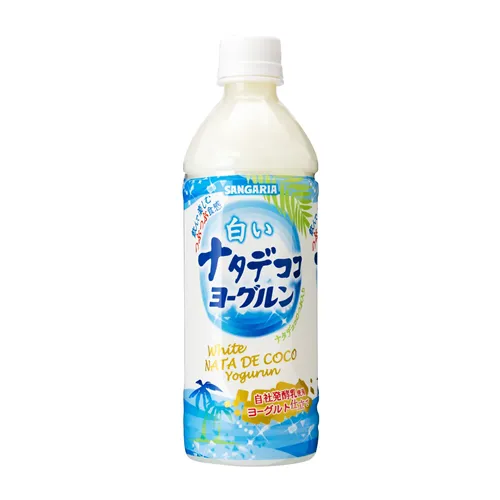 White Nata De Coco Yogurun 500Ml