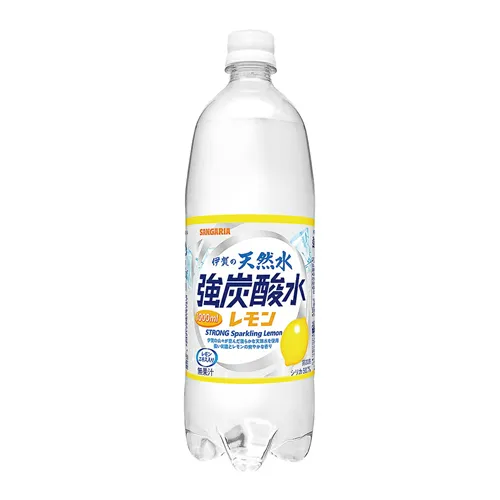 Iga Strong Carbonated Water Lemon 1L