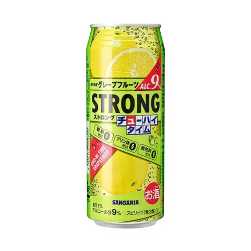 Strong Chu-Hi Zero Grapefruit Alc. 9%