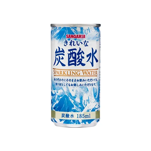 Clean Carbonated Water Can 185Ml