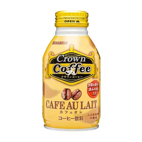 Crown Coffee Café Au Lait Can 260G