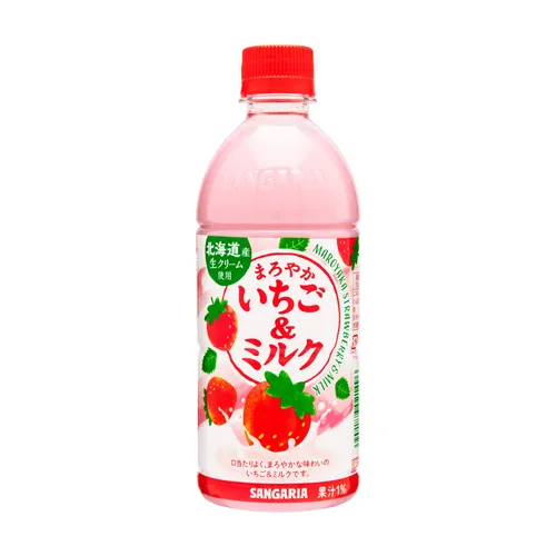 Mellow Strawberry & Milk 500Ml