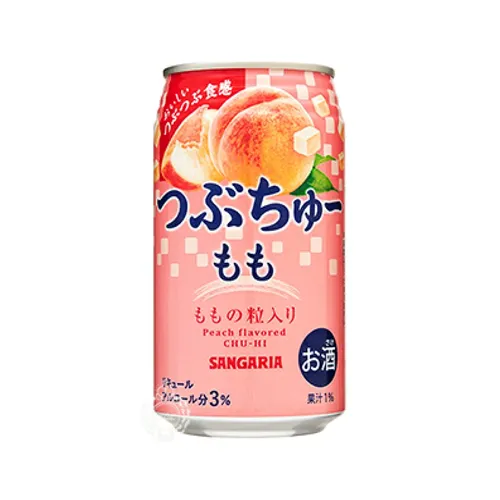 Tsubu-Chu Peach Alc. 3%