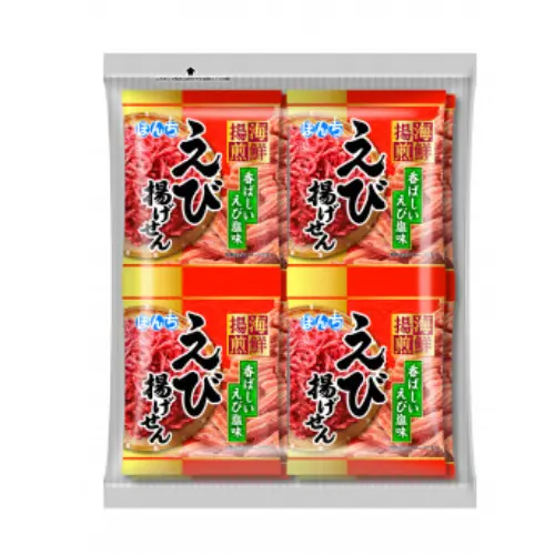 Seafood Fry Shrimp Rice Crackers 10P