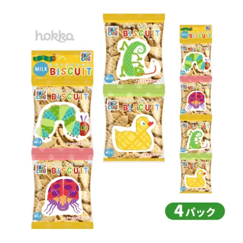 The Very Hungry Caterpillar Biscuits 4 Packs