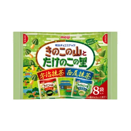 Kinoko Takenoko Matcha Fukuro