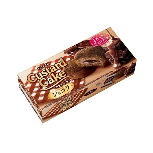 Custard Cake Chocolat