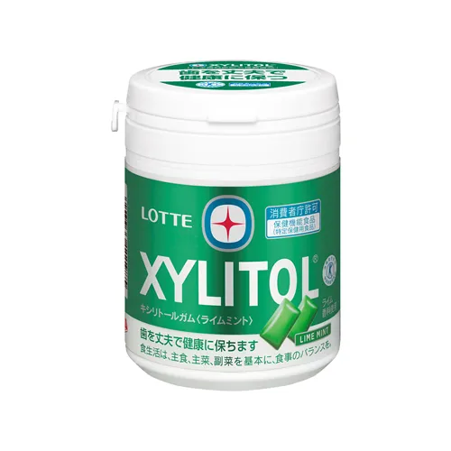 Xylitol Gum Lime Mint Family Bottle