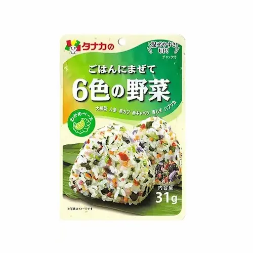 Gohan Ni Mazette 6 Vegetables