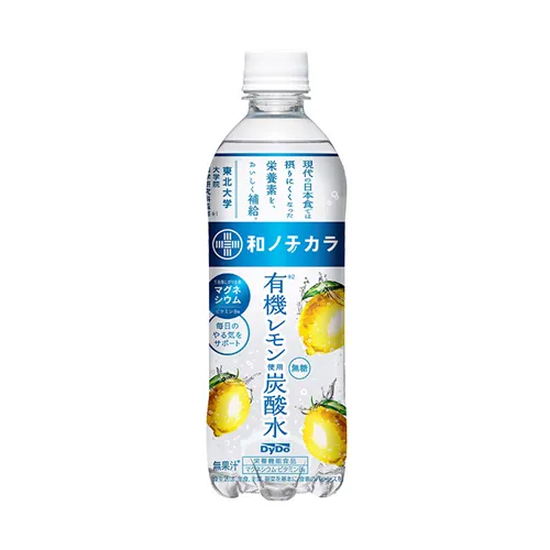 Wanochikara Organic Lemon Sparkling Water
