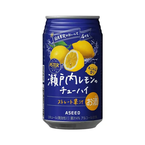 Aster Setouchi Lemon Chuhai Alc.0.05