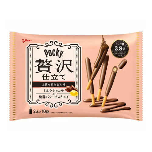 Pocky Zeitaku Jitate Milk Chocolat