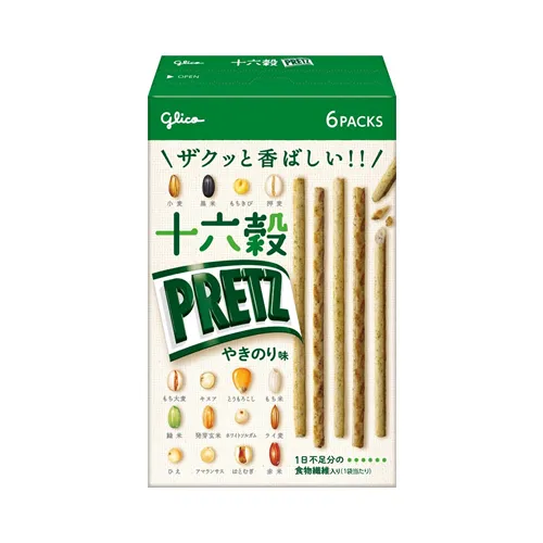 16 Grain Pretz Grilled Seaweed 6 Packs