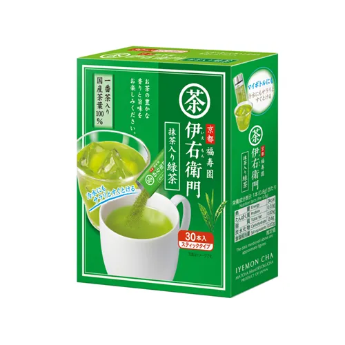 Iyemon Matcha Instant Green Tea Stick 30Pc