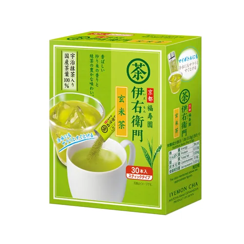 Iyemon Fried Rice Instant Hojicha Stick 30Pc