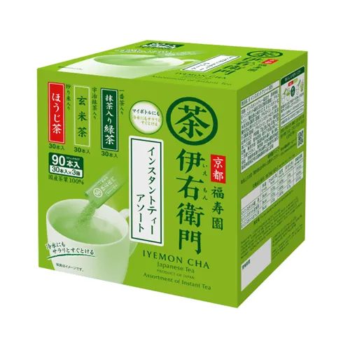 Iyemon Instant Tea Assort 90Pc