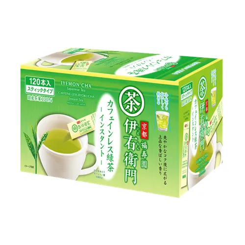 Iyemon Caffeine Free Instant Green Tea 120Pc