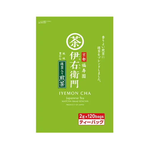 Iyemon Matcha Sencha Tea Bag 120Pc