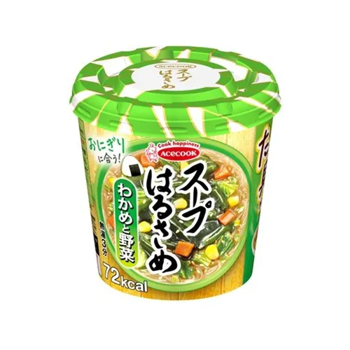 Soup Harusame Wakame Vegetables