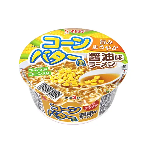 Cup Corn Butter Soy Sauce Ramen