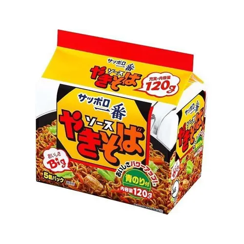 Sapporo Ichiban Sauce Yakisoba 5Pack