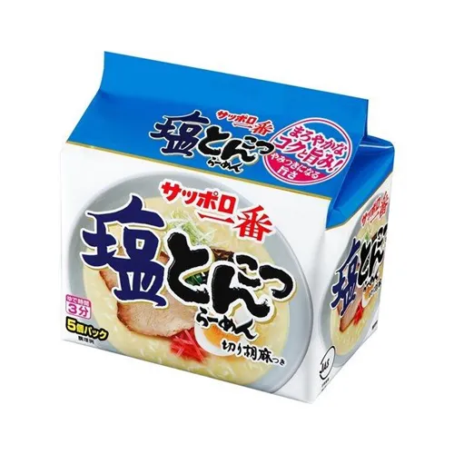 Sapporo Ichiban Salt Tonkotsu 5Pack