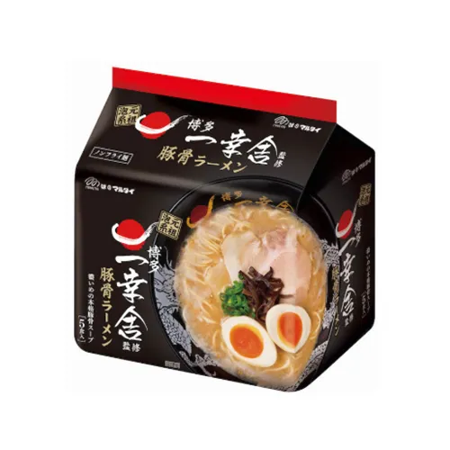 Bag Ikkousha Supervised Tonkotsu Ramen 5Pc